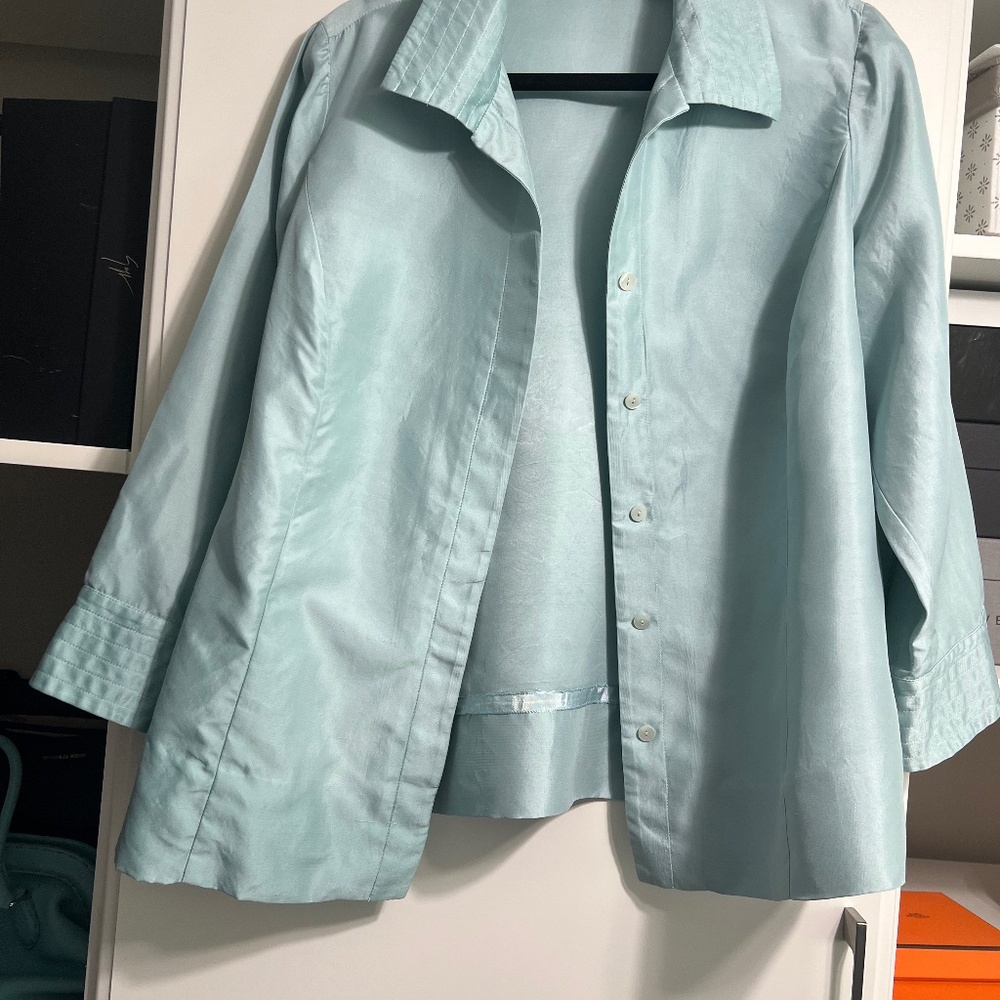 Kate Hille Woman, Size 16 W, blue